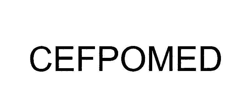 Mẫu nhãn hiệu CEFPOMED