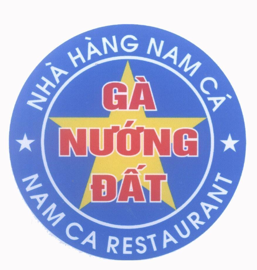 Mẫu nhãn hiệu Gà Nướng Đất Nhà Hàng Nam Cá NAM CA RESTAURANT