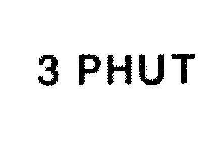 Mẫu nhãn hiệu 3 PHUT