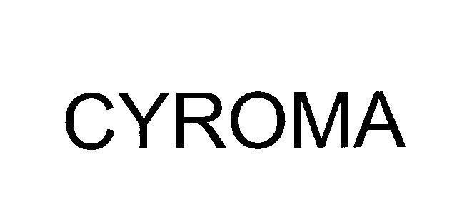 Mẫu nhãn hiệu CYROMA
