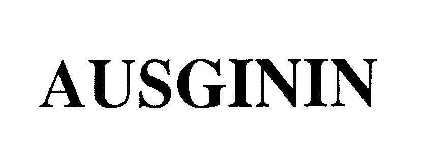 Mẫu nhãn hiệu AUSGININ