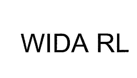 Mẫu nhãn hiệu WIDA RL
