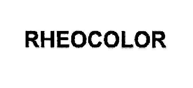 Mẫu nhãn hiệu RHEOCOLOR