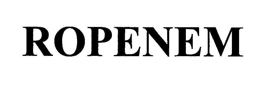 Mẫu nhãn hiệu ROPENEM