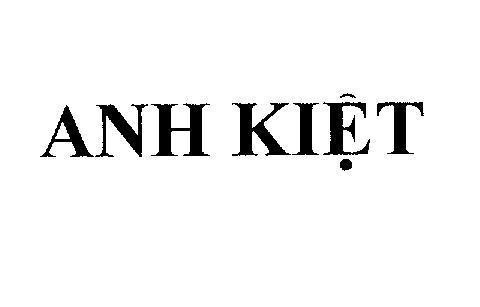 Mẫu nhãn hiệu Anh Kiệt