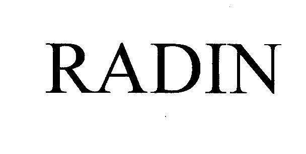 Mẫu nhãn hiệu RADIN