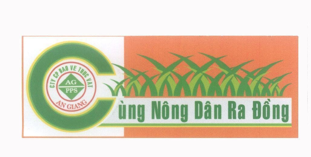Mẫu nhãn hiệu C AG PPS Cùng nông dân ra đồng Cty CP bao ve thuc vat An Giang