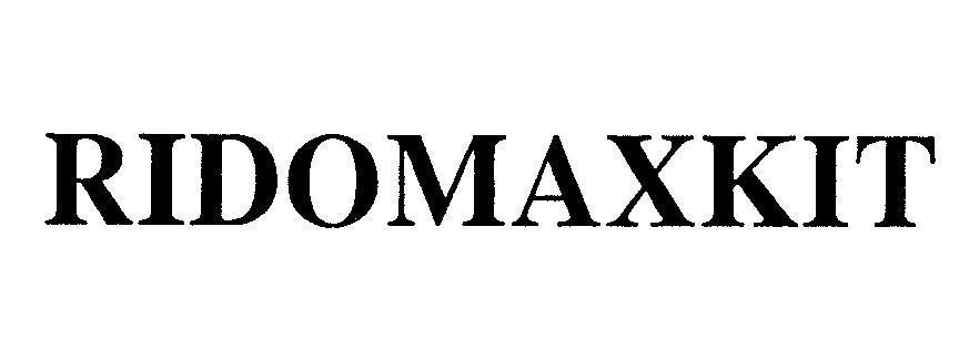 Mẫu nhãn hiệu RIDOMAXKIT