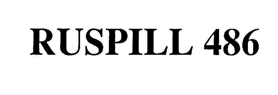 Mẫu nhãn hiệu RUSPILL 486