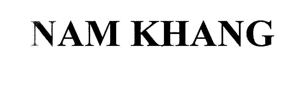Mẫu nhãn hiệu NAM KHANG
