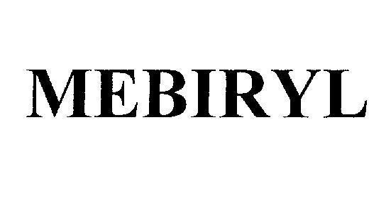 Mẫu nhãn hiệu MEBIRYL