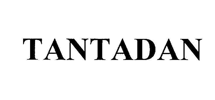 Mẫu nhãn hiệu TANTADAN