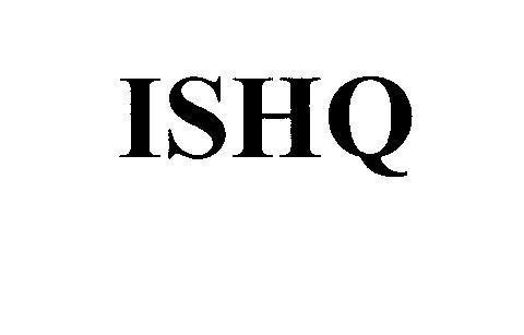 Mẫu nhãn hiệu ISHQ