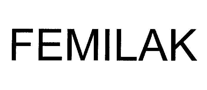 Mẫu nhãn hiệu FEMILAK