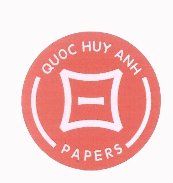 Mẫu nhãn hiệu QUOC HUY ANH PAPERS