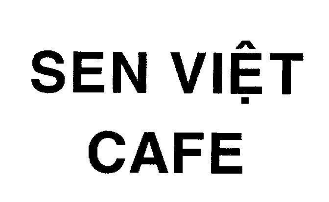 Mẫu nhãn hiệu Sen Việt CAFE
