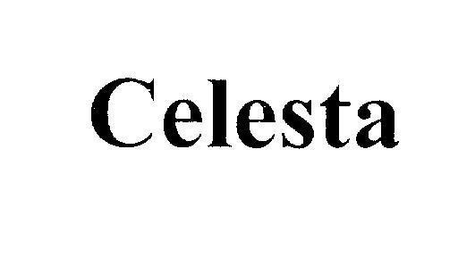 Mẫu nhãn hiệu Celesta