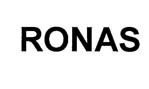 Mẫu nhãn hiệu RONAS