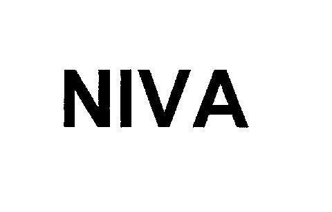 Mẫu nhãn hiệu NIVA