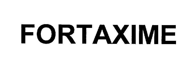 Mẫu nhãn hiệu FORTAXIME