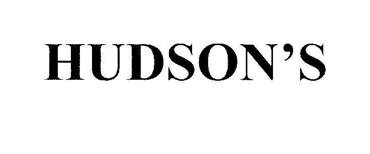 Mẫu nhãn hiệu HUDSON'S
