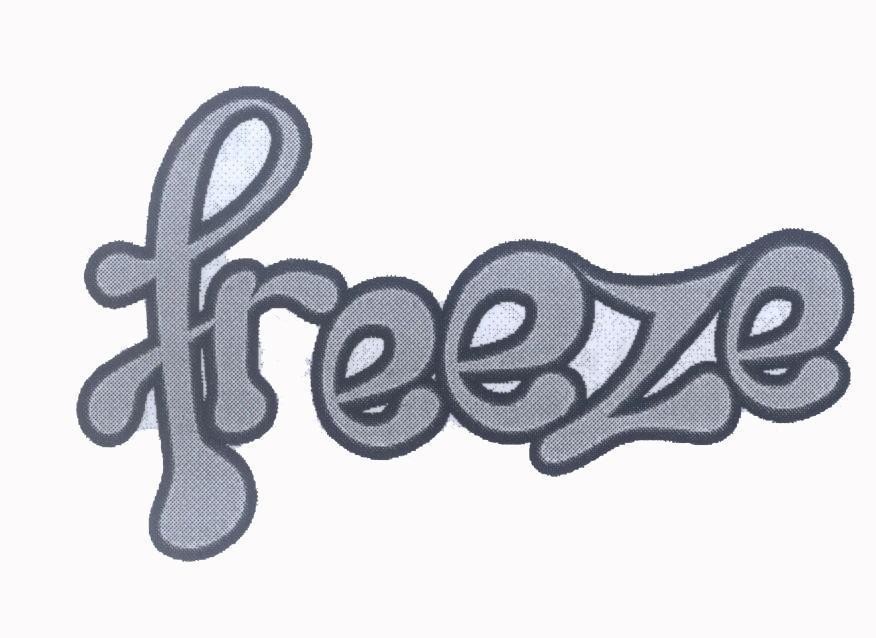 Mẫu nhãn hiệu Freeze