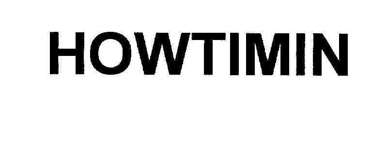 Mẫu nhãn hiệu HOWTIMIN