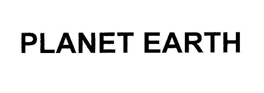 Mẫu nhãn hiệu PLANET EARTH