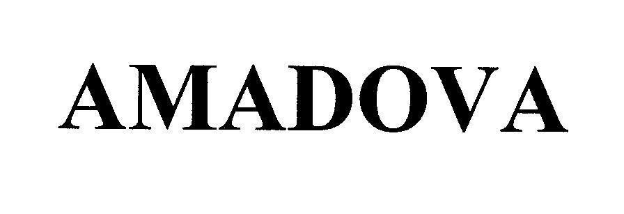 Mẫu nhãn hiệu AMADOVA