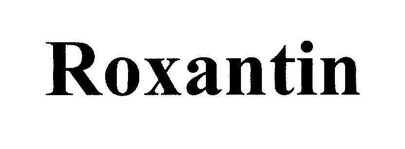 Mẫu nhãn hiệu Roxantin