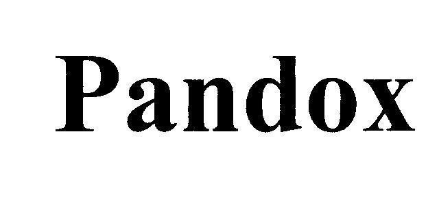 Mẫu nhãn hiệu Pandox
