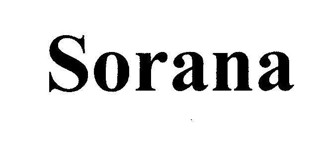 Mẫu nhãn hiệu Sorana