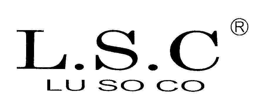 Mẫu nhãn hiệu L.S.C LSC LU SO CO LUSOCO