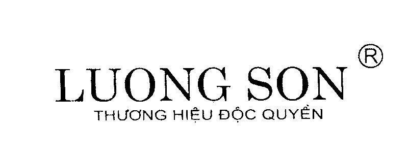 Mẫu nhãn hiệu LUONG SON Thương Hiệu Độc Quyền