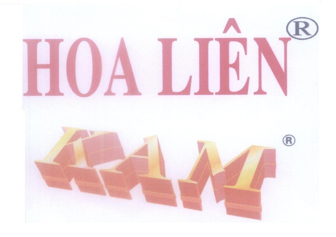 Mẫu nhãn hiệu HOA LIÊN KAM