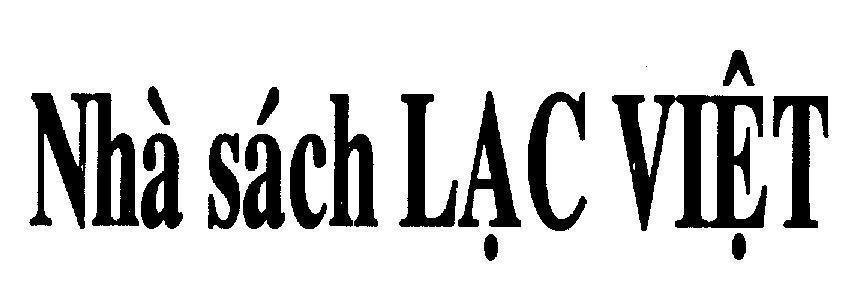 Mẫu nhãn hiệu Nhà sách Lạc Việt