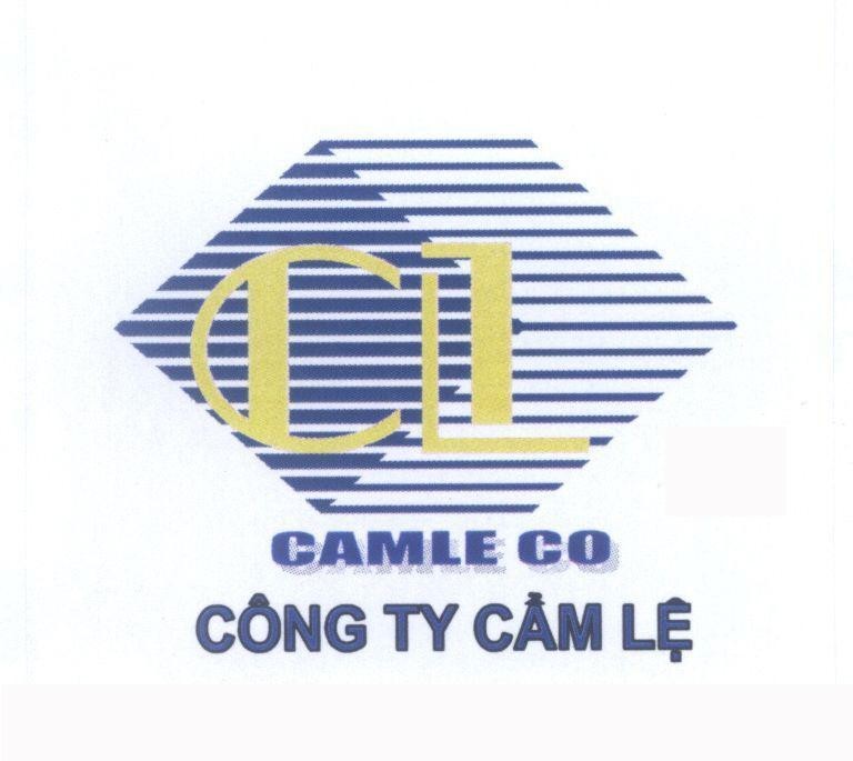 Mẫu nhãn hiệu CAMLE CO Công Ty Cẩm Lệ CL
