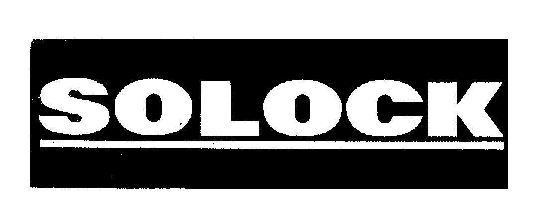 Mẫu nhãn hiệu SOLOCK