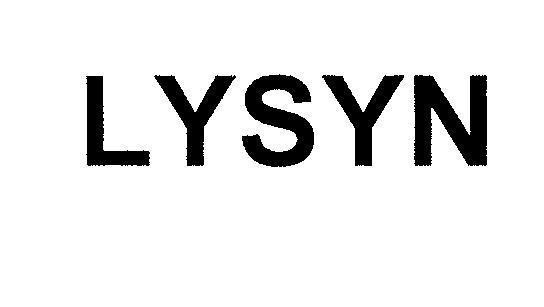 Mẫu nhãn hiệu LYSYN