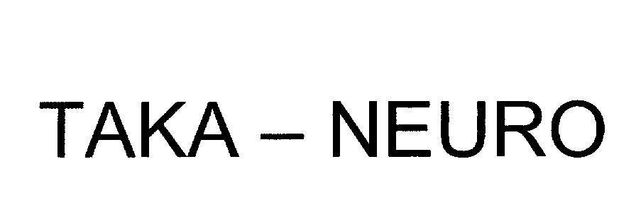 Mẫu nhãn hiệu TAKA - NEURO