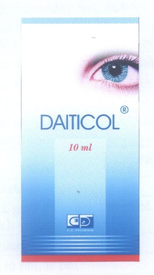 Mẫu nhãn hiệu DAITICOL 10ml d p 3 2 F.T.PHARMA