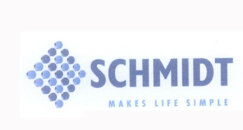 Mẫu nhãn hiệu SCHMIDT MAKES LIFE SIMPLE