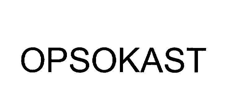 Mẫu nhãn hiệu OPSOKAST