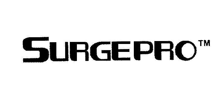 Mẫu nhãn hiệu SURGEPRO
