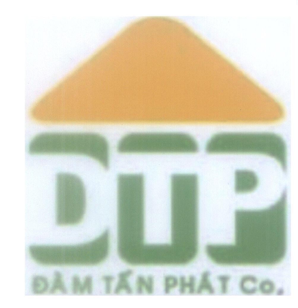 Mẫu nhãn hiệu DTP Đàm Tấn Phát Co.