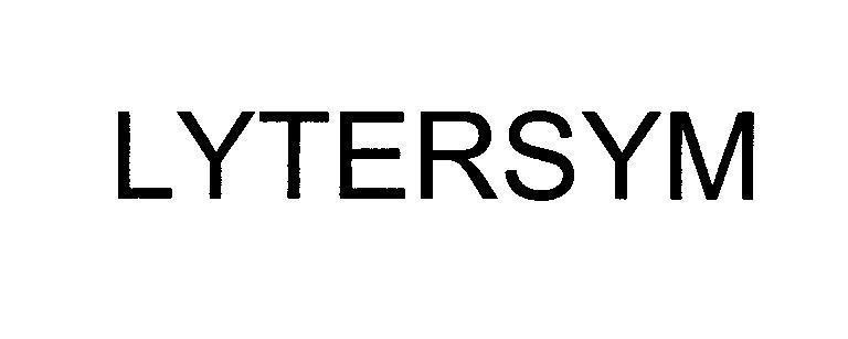 Mẫu nhãn hiệu LYTERSYM