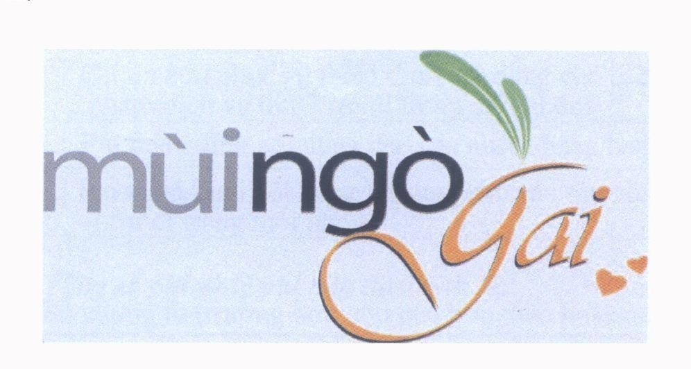 Mẫu nhãn hiệu mùingògai mùi ngò gai