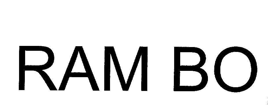 Mẫu nhãn hiệu RAM BO