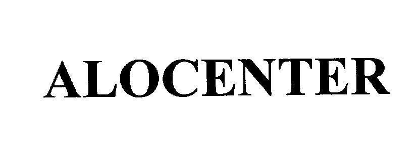 Mẫu nhãn hiệu ALOCENTER