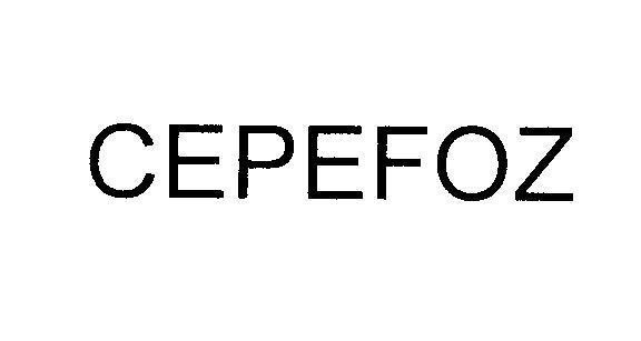 Mẫu nhãn hiệu CEPEFOZ